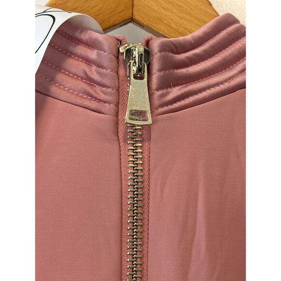 Zhivago NWT Pink Miracle Satin Halter Midi Dress Size 8 Bodycon Cocktail Evening - Picture 6 of 12